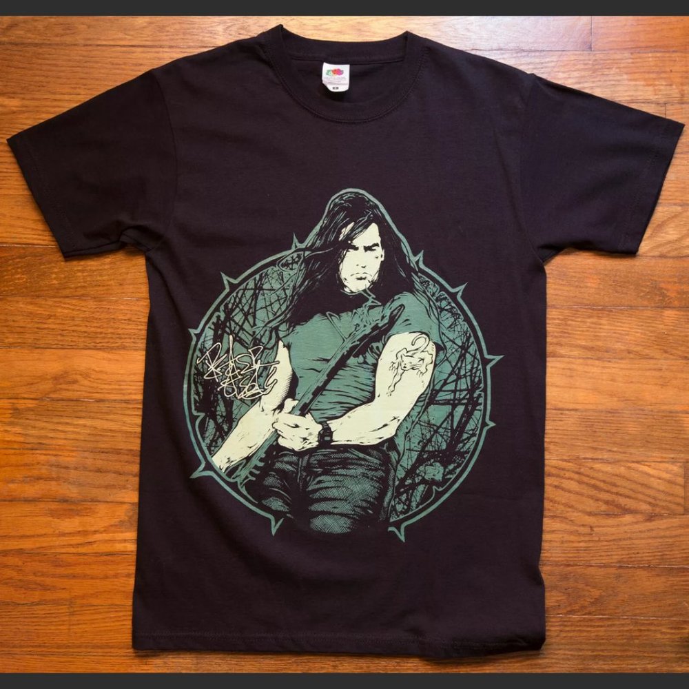 2018 Original Peter Steele T-shirt Sz SM Type O Negative October Rust